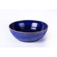 Tigela Ceramica Blue Mescla