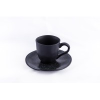 Xicara Cafe Ceramica Black Organico